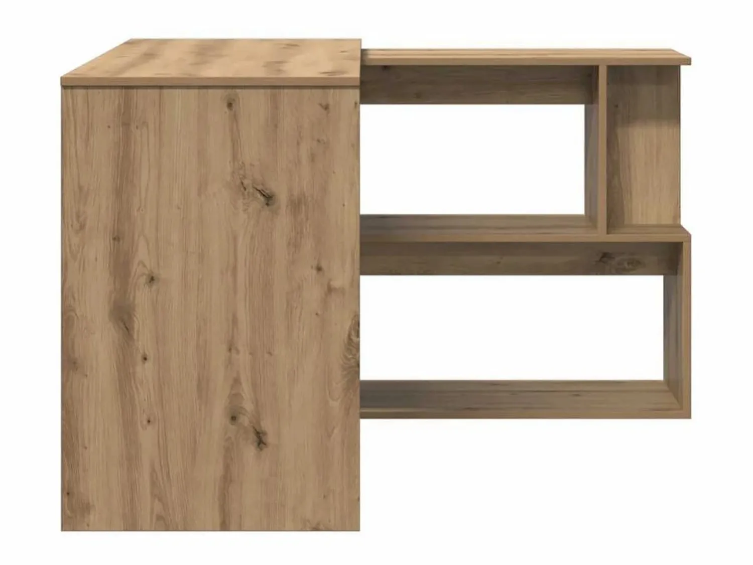 Discount Escritorio de esquina madera contrachapada 200,5x50x76 cm Escritorio Rinconero|Escritorio Tradicional