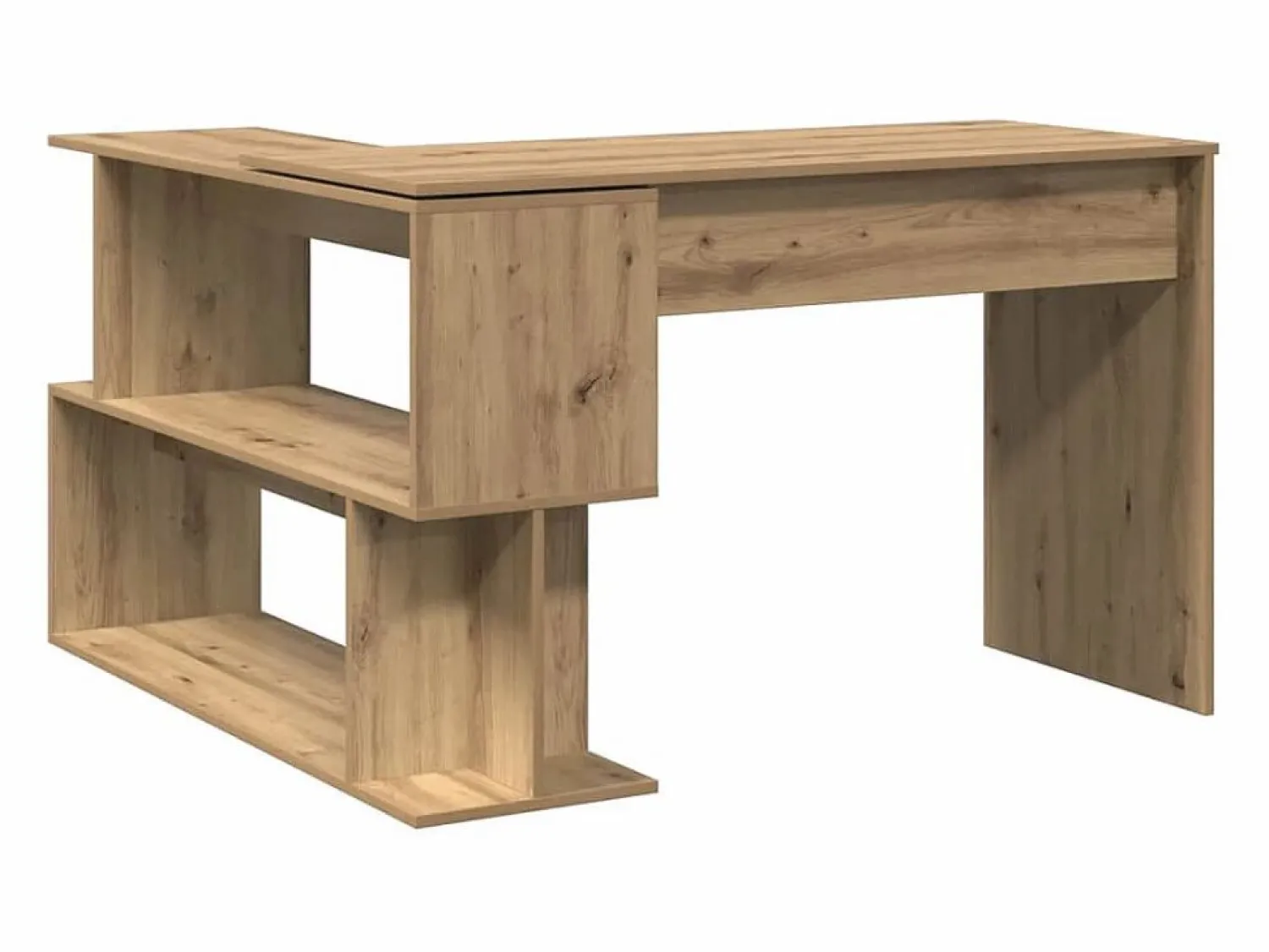 Discount Escritorio de esquina madera contrachapada 200,5x50x76 cm Escritorio Rinconero|Escritorio Tradicional