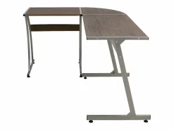 Best Escritorio de esquina madera de ingeniería marrón Escritorio Rinconero