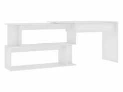 Hot Escritorio de esquina madera contrachapada 200x50x76 cm Escritorio Rinconero|Escritorio Tradicional