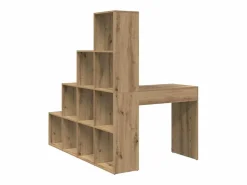 Outlet Escritorio de Esquina Roble artisan 101.5 x 149.5 x 149.5 cm Escritorio Rinconero