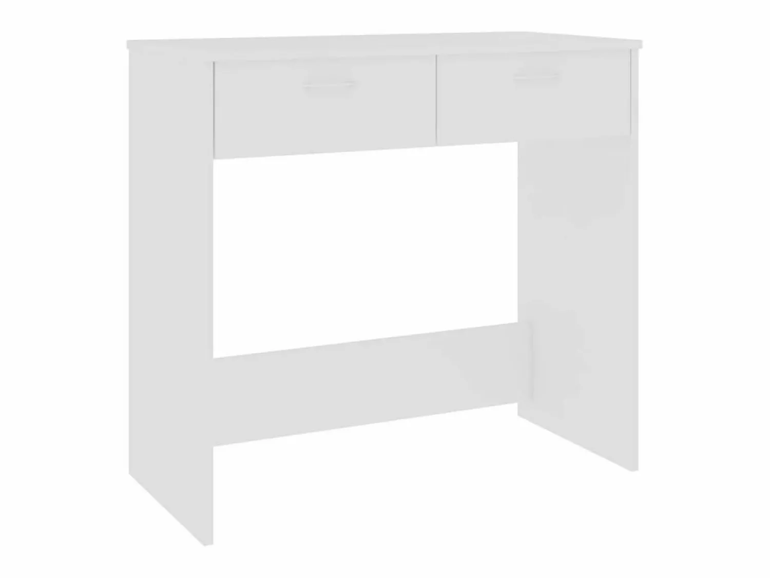 Clicnbuy Escritorio de madera contrachapada 80x40x75 cm