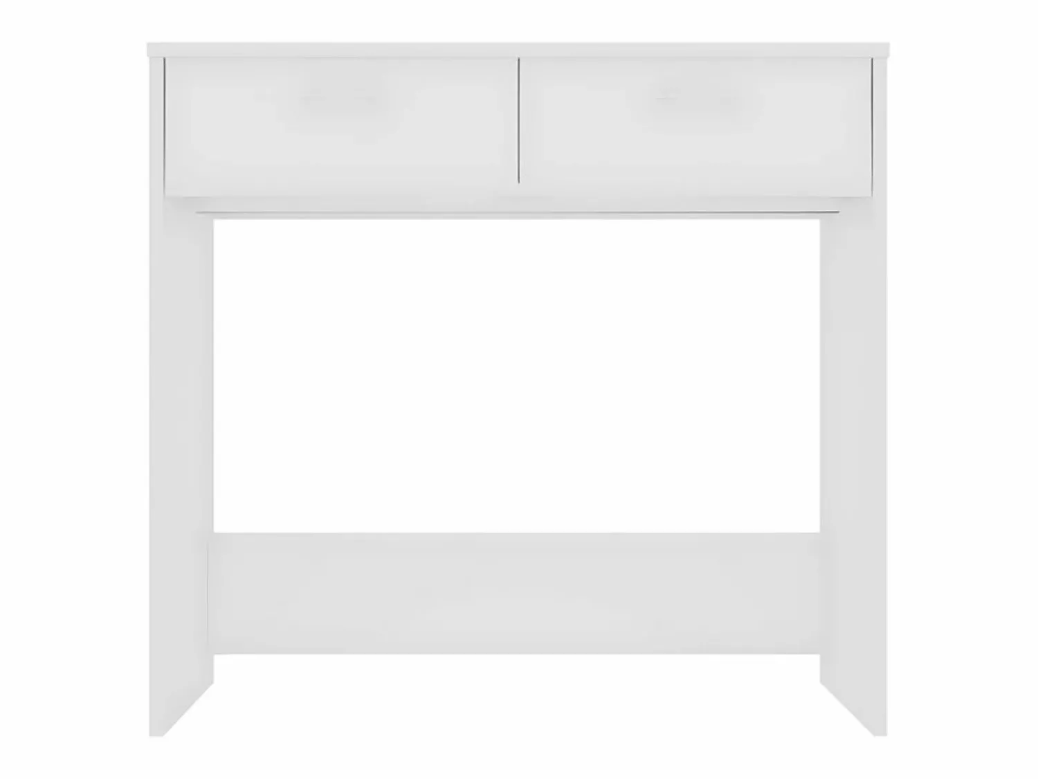 Clicnbuy Escritorio de madera contrachapada 80x40x75 cm