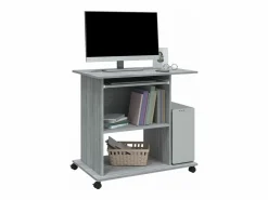 Best Clicnbuy Escritorio de madera contrachapada Sonoma 80x50x75 cm Gris
