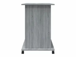 Best Clicnbuy Escritorio de madera contrachapada Sonoma 80x50x75 cm Gris