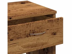 Hot Escritorio de madera ingeniería madera envejecida 80x40x75 cm Escritorio Tradicional