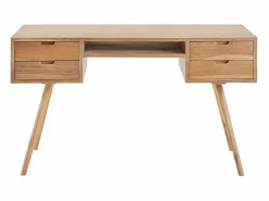 BERAH GETAH Escritorio de madera teca maciza