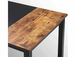 Sale Escritorio de oficina diseño industrial de metal soporte auriculares 160x60 Stuttgart Escritorio Tradicional