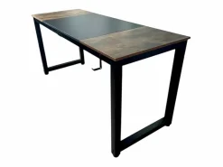 Sale Escritorio de oficina diseño industrial de metal soporte auriculares 160x60 Stuttgart Escritorio Tradicional