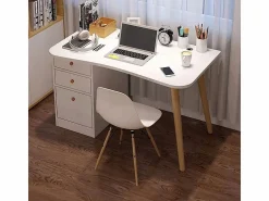 Online Escritorio de ordenador para el hogar o la oficina con cajones s mesa de 100 cm loft estilo escandinavo Mesa De Ordenador