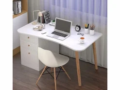 Online Escritorio de ordenador para el hogar o la oficina con cajones s mesa de 100 cm loft estilo escandinavo Mesa De Ordenador