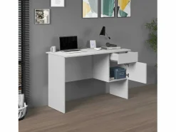 Hot Escritorio Easy con 1 puerta y 1 cajón mate 110x50x75 cm Escritorio Secreter
