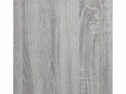 New Clicnbuy Escritorio esquina madera contrachapada Sonoma 200x50x76cm Gris