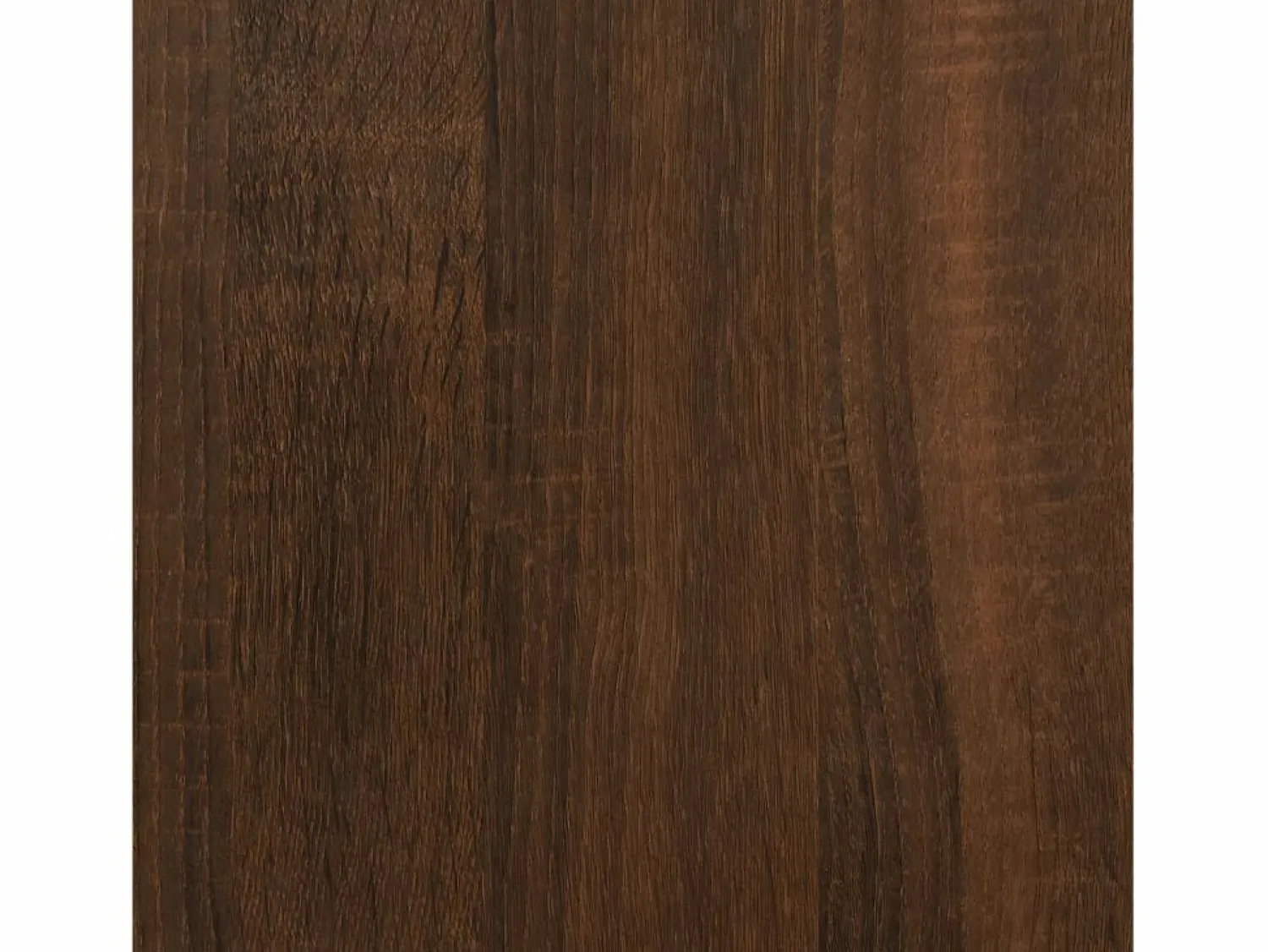 Outlet Clicnbuy Escritorio esquina madera contrachapada color roble 200x50x76cm Marru00f3n