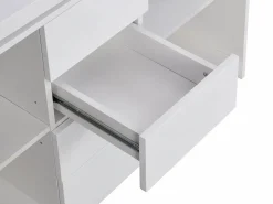 Best Escritorio extensible con tablero giratorio 360° en MDF lacado en - PAVELO Escritorio Rinconero|Escritorio Tradicional