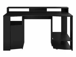 Best Escritorio Gaming LED con Amplia Zona de Juego - L 152 x A 61,5 x H 86,7 cm Negro