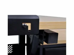 vidaxl Escritorio inclinable con tablero de dibujo y taburete mesa de dibujo