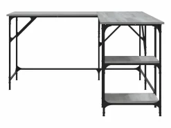 Clicnbuy Escritorio madera de ingeniería Sonoma 139x139x75 cm