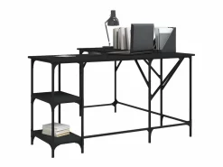 Clicnbuy Escritorio madera de ingeniería 139x139x75 cm