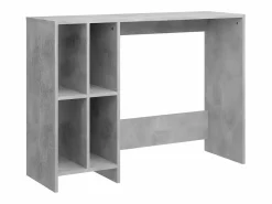 Outlet Clicnbuy Escritorio notebook contrachapado hormigón 102,5x35x75 cm Gris