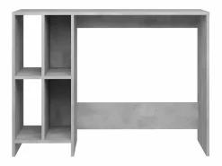Outlet Clicnbuy Escritorio notebook contrachapado hormigón 102,5x35x75 cm Gris