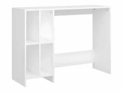 Outlet Clicnbuy Escritorio notebook madera contrachapada 102,5x35x75 cm Blanco