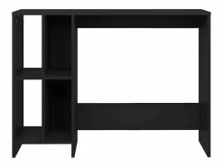 Outlet Clicnbuy Escritorio notebook madera contrachapada 102,5x35x75 cm Negro