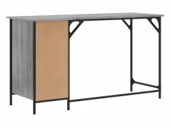 Clicnbuy Escritorio ordenador madera ingeniería Sonoma 131x48x75 cm