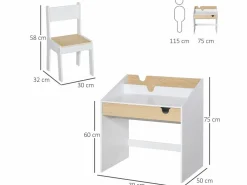 Discount Escritorio para niños 70x50x75 cm Mesa De Ordenador
