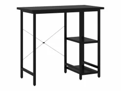 Clicnbuy Escritorio para ordenador de MDF y metal 80x40x72 cm