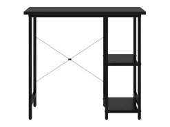Clicnbuy Escritorio para ordenador de MDF y metal 80x40x72 cm