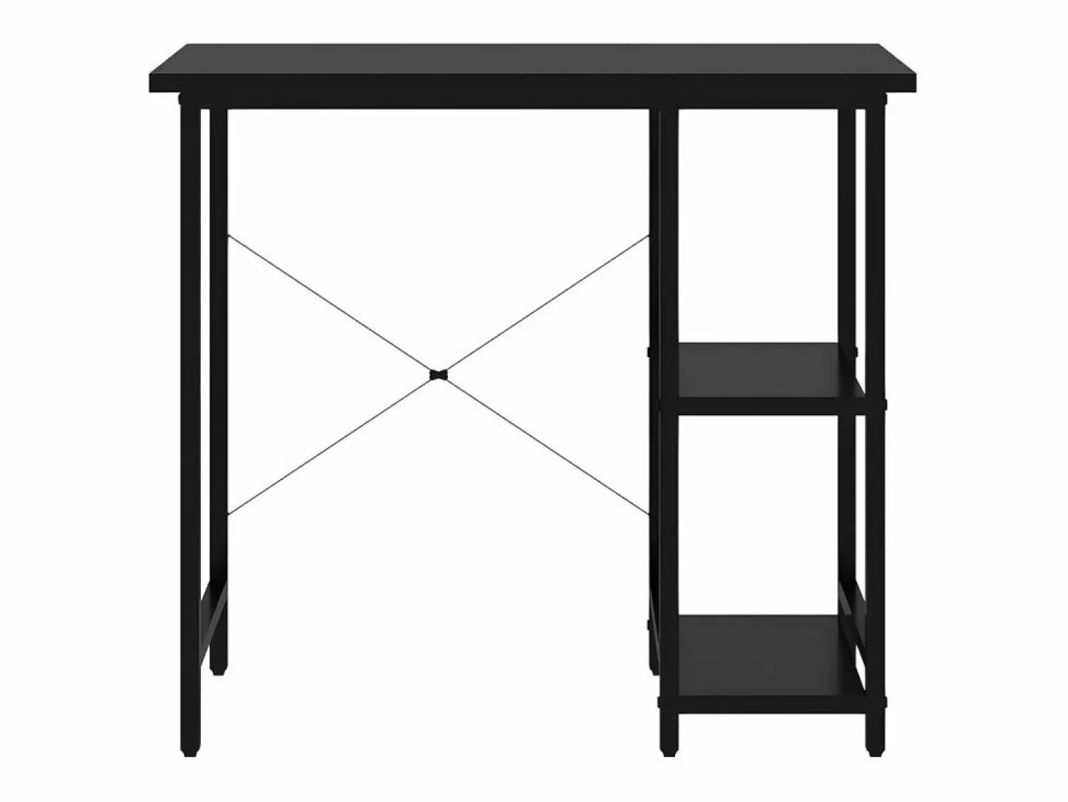 Clicnbuy Escritorio para ordenador de MDF y metal 80x40x72 cm