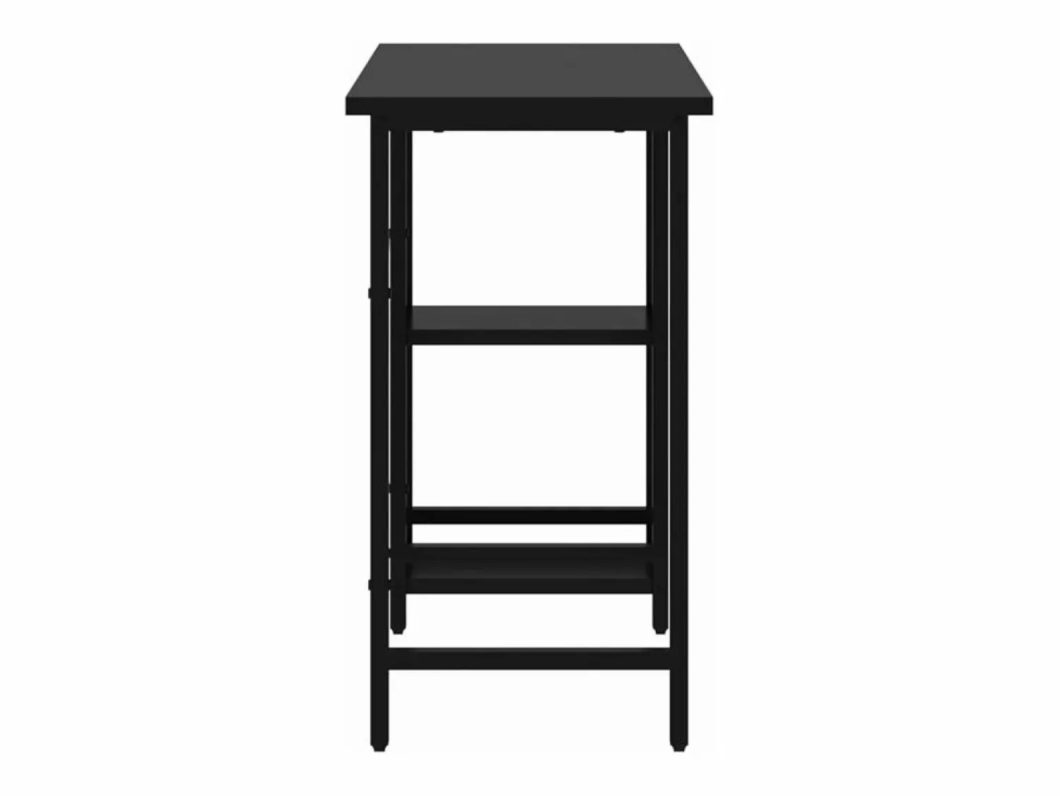 Clicnbuy Escritorio para ordenador de MDF y metal 80x40x72 cm