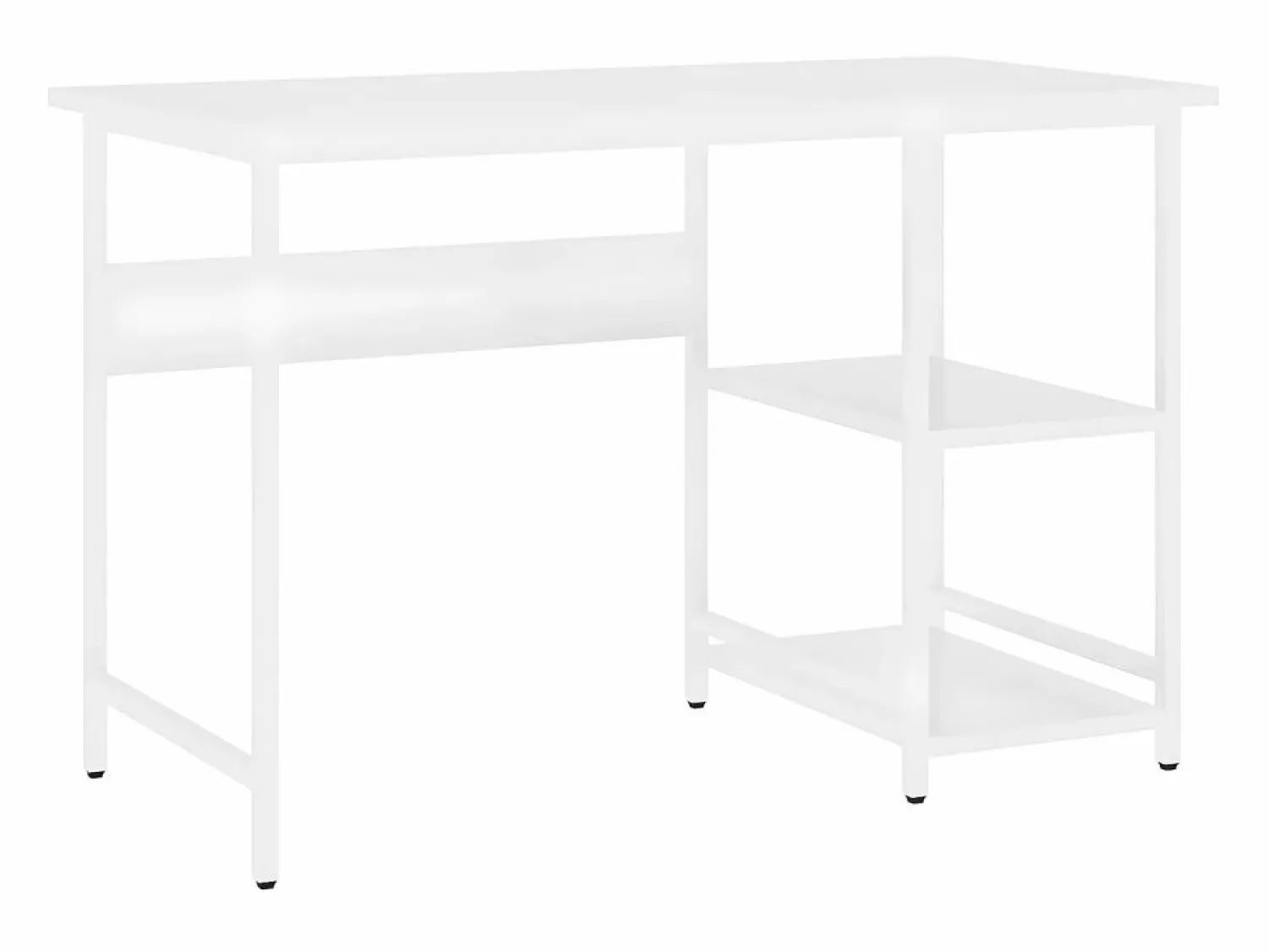 Best Escritorio para ordenador de MDF y metal 105x55x72 cm Mesa De Ordenador