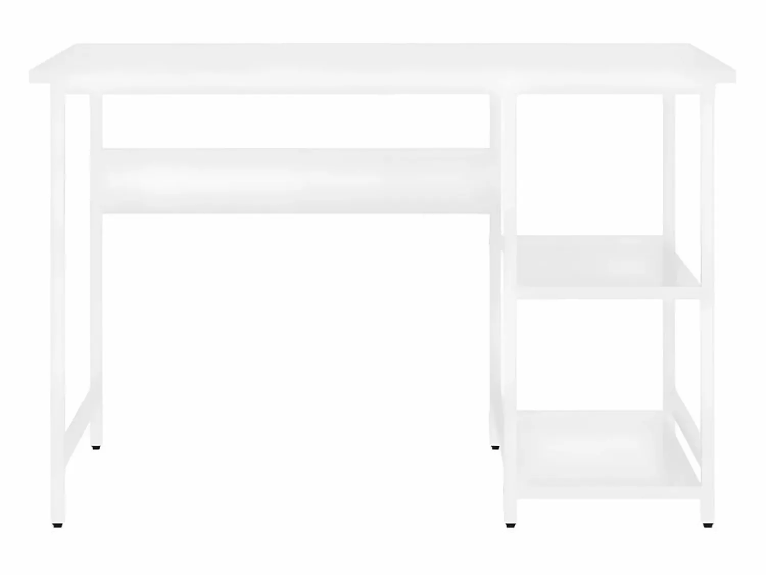 Best Escritorio para ordenador de MDF y metal 105x55x72 cm Mesa De Ordenador