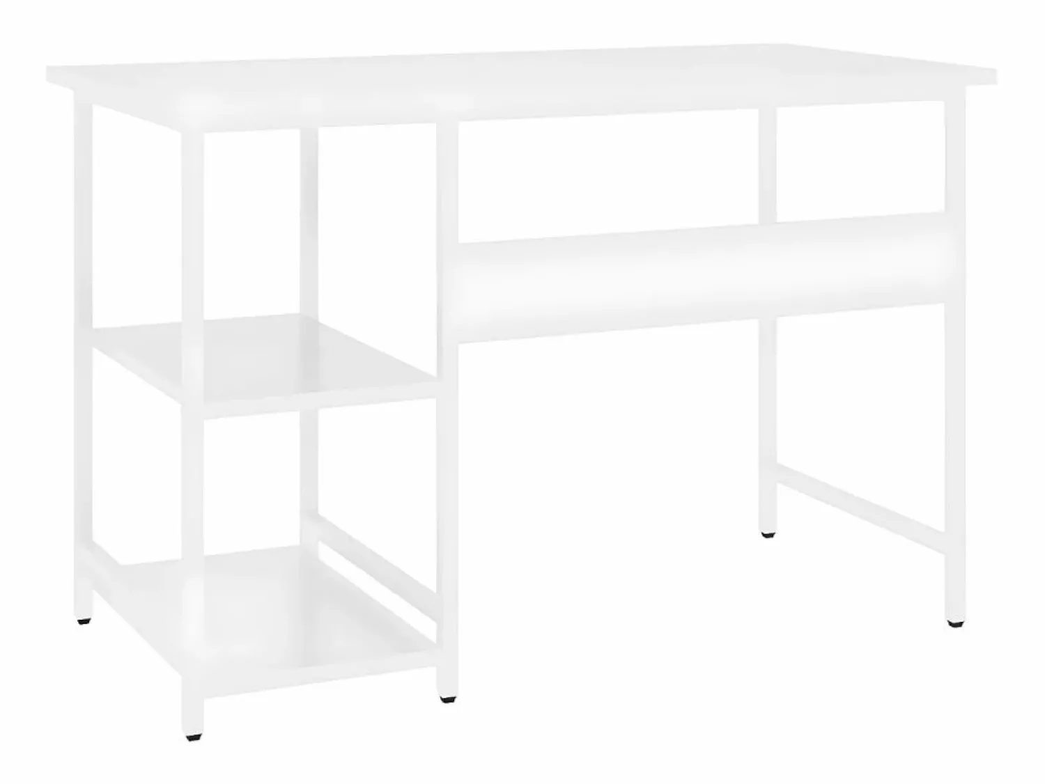 Best Escritorio para ordenador de MDF y metal 105x55x72 cm Mesa De Ordenador