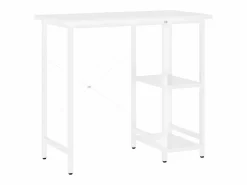 Clicnbuy Escritorio para ordenador de MDF y metal 80x40x72 cm