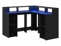 Clicnbuy Escritorio Roble 130 x 130 x 91 cm Madera contrachapada