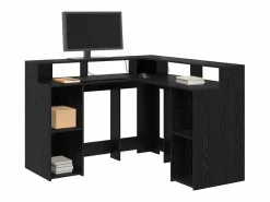 Clicnbuy Escritorio Roble 130 x 130 x 91 cm Madera contrachapada