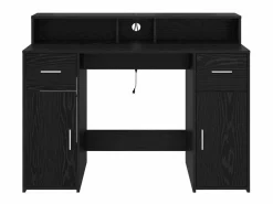 Sale vidaxl Escritorio Roble 120 x 55 x 91 cm Madera contrachapada Negro