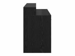 Sale vidaxl Escritorio Roble 120 x 55 x 91 cm Madera contrachapada Negro