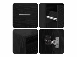 vidaxl Escritorio Roble 160 x 55 x 91 cm Madera contrachapada