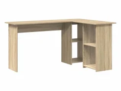 Clicnbuy Escritorio Roble Sonoma 142 x 102 x 73 cm Madera contrachapada
