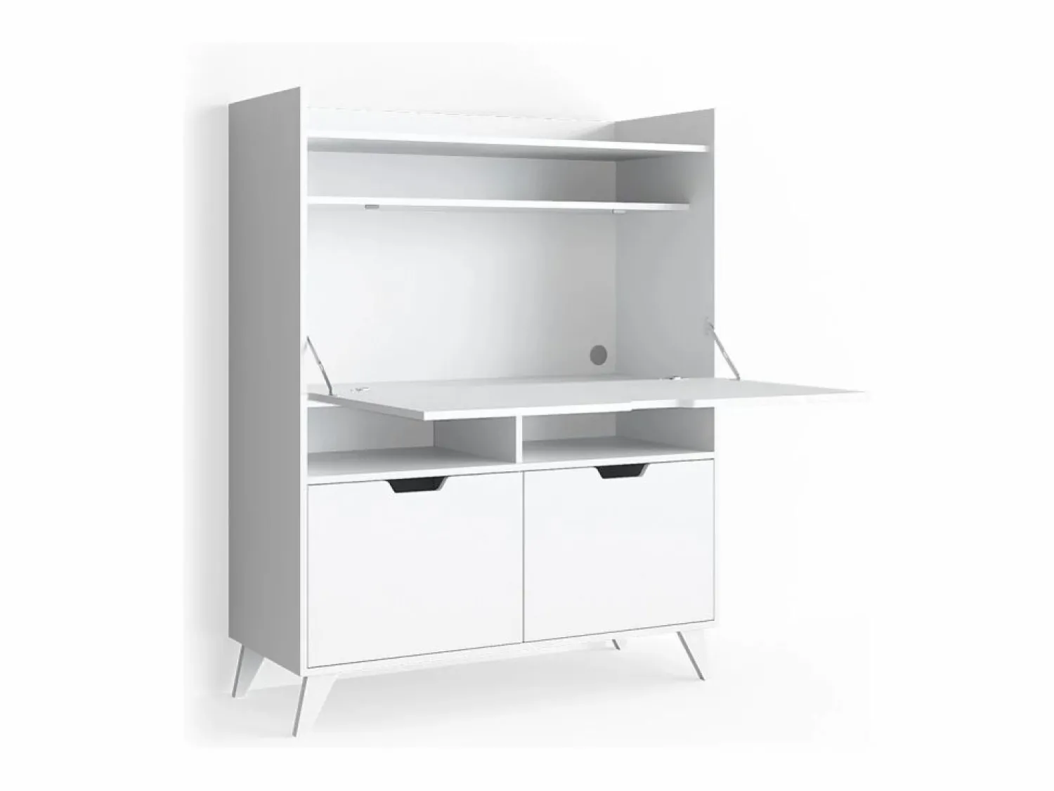 Escritorio secretario 110x45x140 berdi Escritorio Secreter