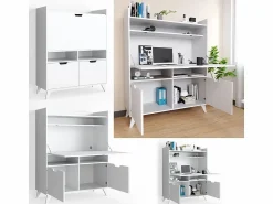Escritorio secretario 110x45x140 berdi Escritorio Secreter