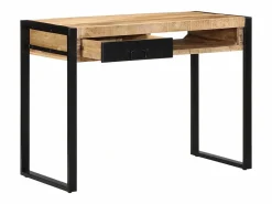 Hot Escritorio 100x50x75 cm madera maciza mango Escritorio Tradicional
