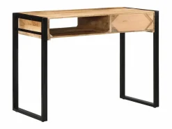 Hot Escritorio 100x50x75 cm madera maciza mango Escritorio Tradicional