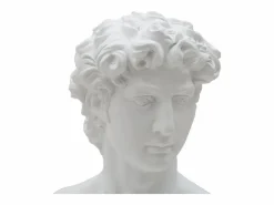 Clearance Escultura clásica decorativa de medio busto en poliresina h34cm Man Estatua