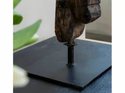 Outlet Escultura de madera y metal Léonie de - Estatua