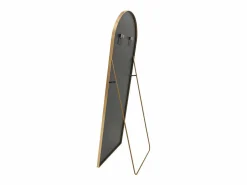 Discount Espejo arqueado de cuerpo entero - 53 x 162 cm Espejo de pie arqueado grande de cuerpo entero - Espejo de tocador para sala de estar, Espejo